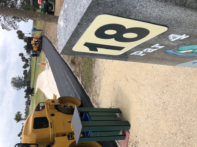 Resurface Golf Cart Paths